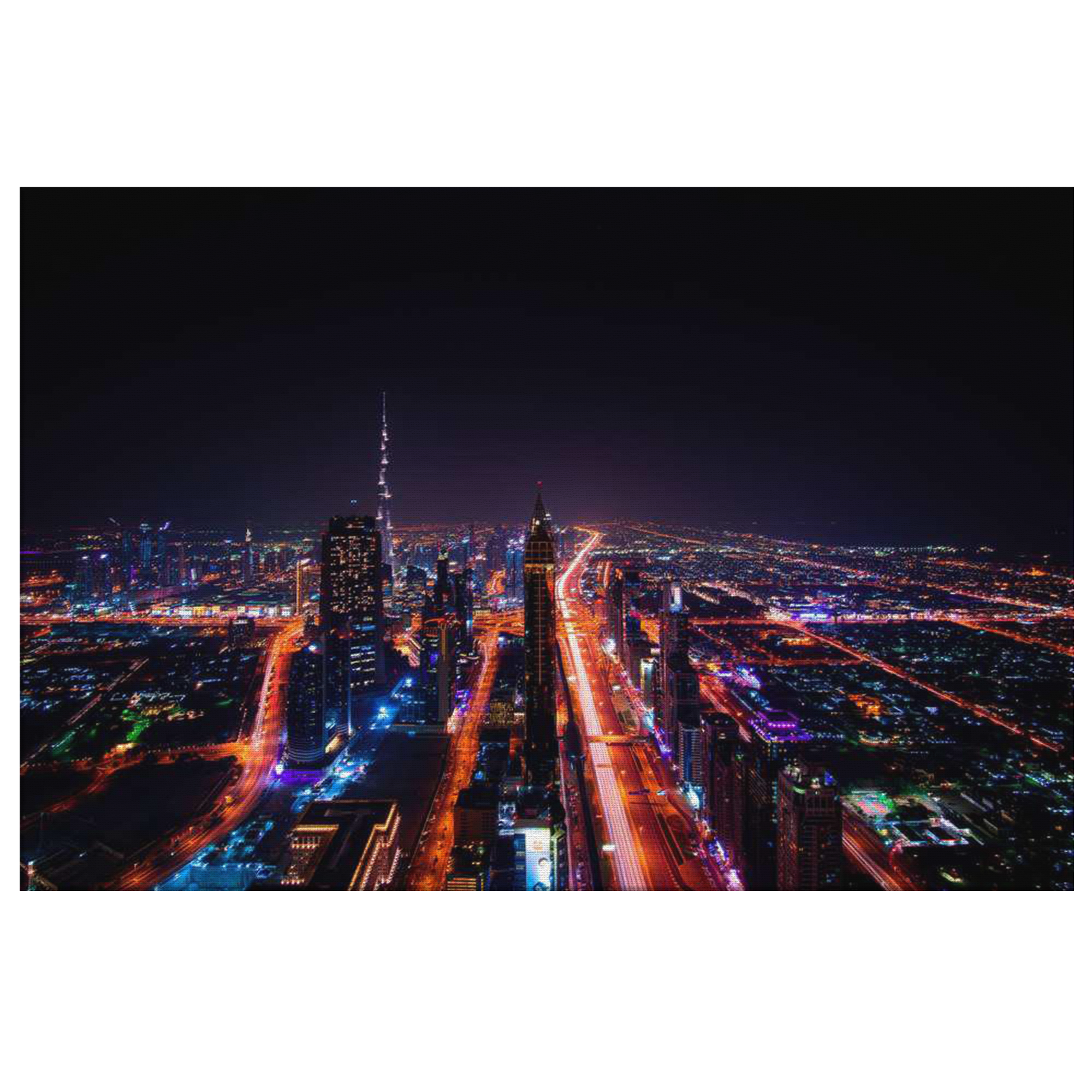 "Dubai" Canvas